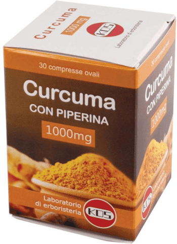 Kos Curcuma con Piperina 30 Compresse