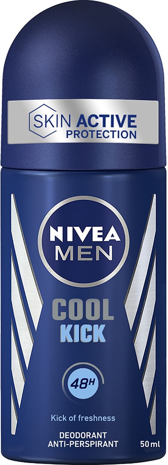 NIVEA Men Cool Kick Roll-On Desodorante 50 ml