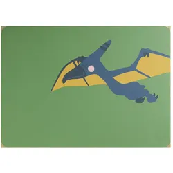 Tischset PTEROSAURUS PAKO (LBH 46x33x0,20 cm) - grün - LBH 46x33x0,20 cm