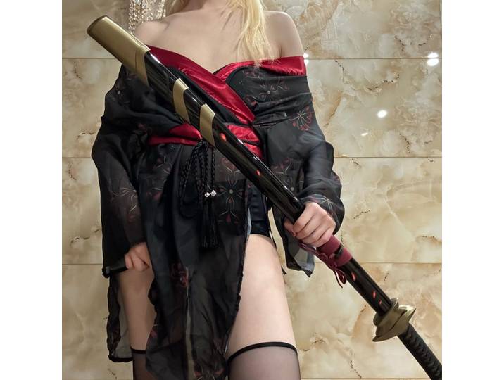 Yasuo – épée Katana en bois de 39.3 pouces, couteau Ninja, sabre Original, Katana japonais, accessoires de Cosplay, jouet accessoire