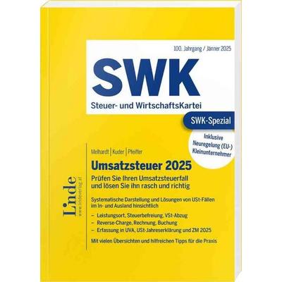 SWK-Spezial Umsatzsteuer 2025, Taschenbuch von Stefan Melhardt,Bernhard Kuder,Sebastian Pfeiffer, Linde, 978-3-7073-5093-7