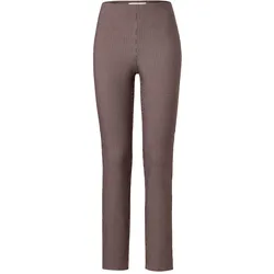 Tchibo - Karierte Stretchhose - Damen - Gr. 36 - dunkelblau/jacquard