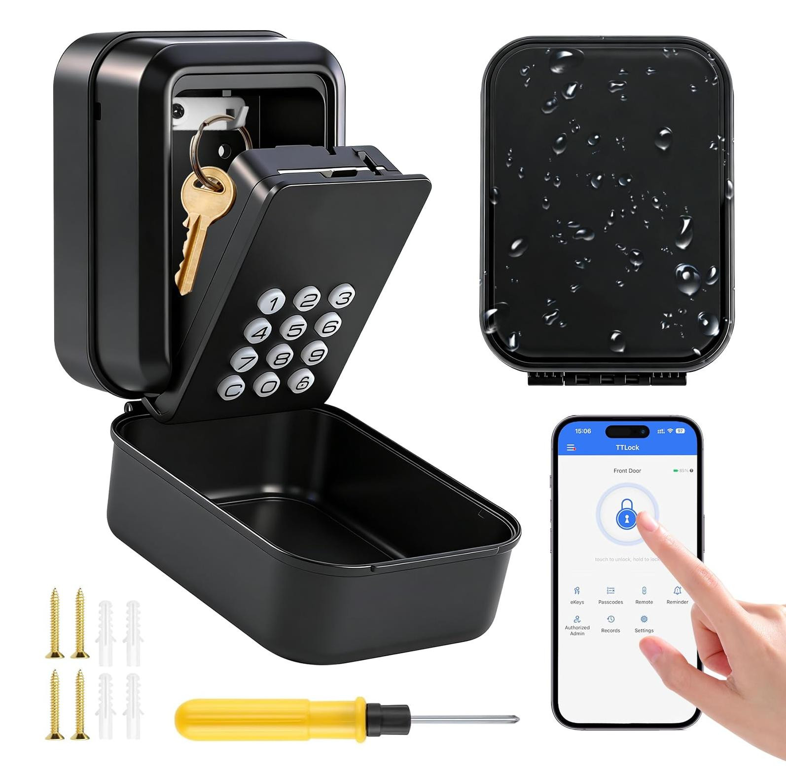 Selius Bluetooth Lock Box met APP en PIN Code ondersteuning