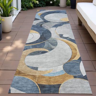 Addison Rugs Machine Washable Indoor/Outdoor Geometric Flair Chantille Rug