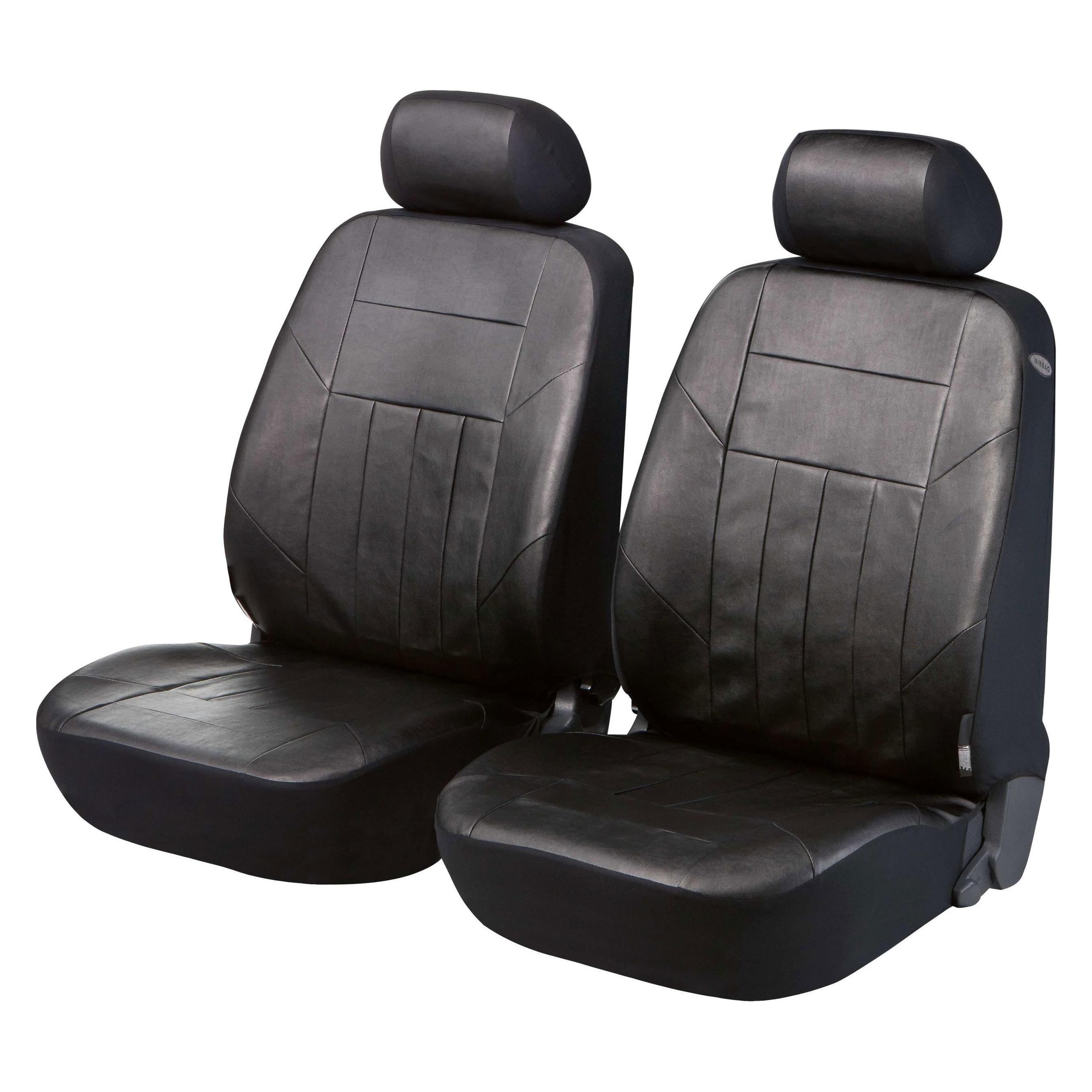 Walser Auto-Sitzbezug 2 Vordersitzbezüge Soft Nappa, Auto-Schonbezüge für Normalsitze (11958)