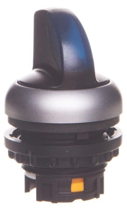 Eaton 5 Kus Verlichte selectieknop met 3-cijferige schakelaar, blauw, Model: M22-WLK3-B