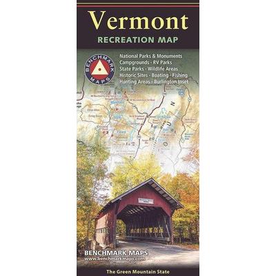 Vermont Recreation Map, Karte von National Geographic Maps, Benchmark Maps, 978-0-7834-9984-0
