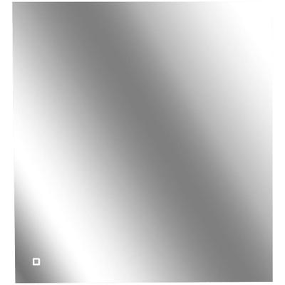 LED-Lichtspiegel HOME AFFAIRE "Spiegel 80x65", silber (silberfarben), B:80cm H:65cm T:3cm, Holzwerkstoff, Spiegel