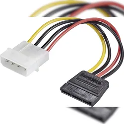 Renkforce Strom Adapter [1x IDE-Strom-Stecker 4pol. - 1x SATA-Strom-Buchse 15pol.] 0.12 m RF-4174632