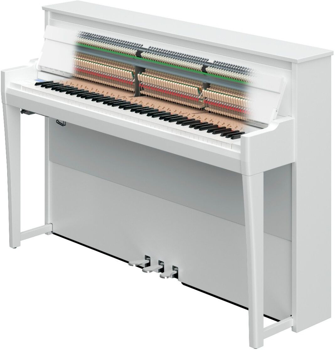 Yamaha AvantGrand NU1XA Weiß Poliert E-Piano