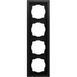 Gira Abdeckrahmen 4f flach Gira 0214745