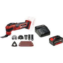 Set bestehend aus Einhell PXC Akku-Multifunktionswerkzeug Power X-Change VARRITO und Einhell Power X-Change Start-Kit 18V 4Ah 4465160+4512042