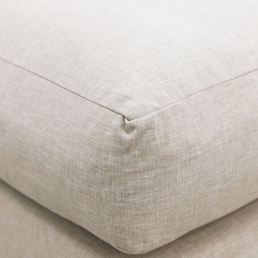 Tribeca Ash Greige Sofa Range, Medium Footstool