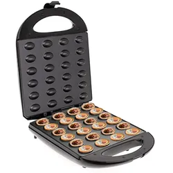 Adler AD 3039b Keks-Maker-Waffeleisen XL für 24 Stück in Erdnussform Oreschki Zaubernüsse