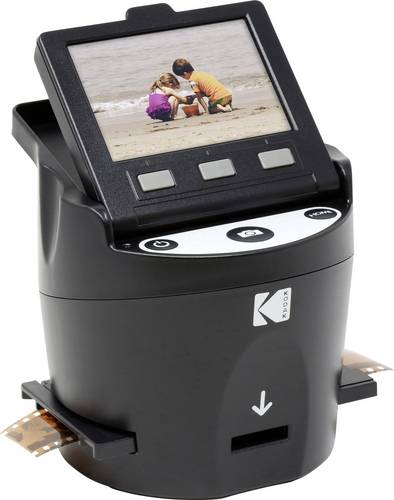 Kodak SCANZA Digital Film Scanner Filmscanner Durchlichteinheit, Integriertes Display, Digitalisierung ohne PC, TV-Ausgang, Super