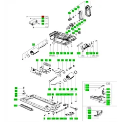 FESTOOL Vierkantmutter M5 BS 105 E