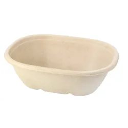 MONOUSO - Verpackung Zuckerrohr 770ml 19x15x6cm (300 Stück)