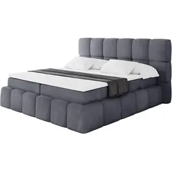 BOXBETT - AURI-H3 - 120x200 Dunkelgrau Casablanca