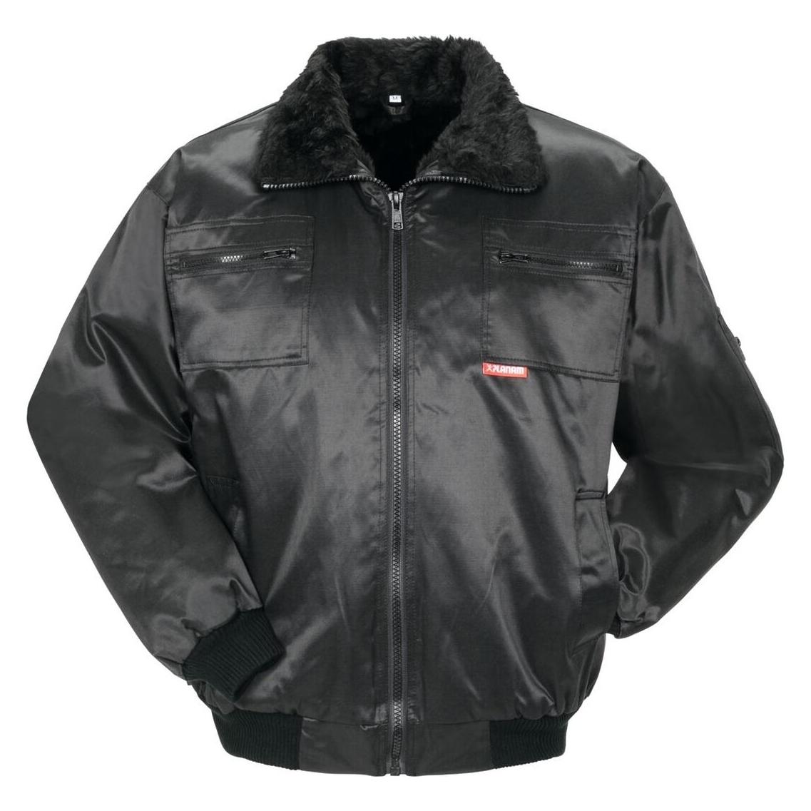 Planam Herren Pilotenjacke GLETSCHER schwarz Grösse 3XL (3XL) (10006960191129)