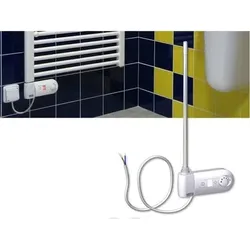 Heizstab mit Regler RK, silberfarben, rechts 500W
