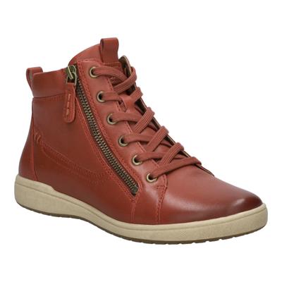 Stiefelette JOSEF SEIBEL "Cynthia 05, hibiscus", Damen, Gr. 36, braun (hibiscus), Obermaterial: 100% Rindsleder Leather cow., Schuhe Stiefelette