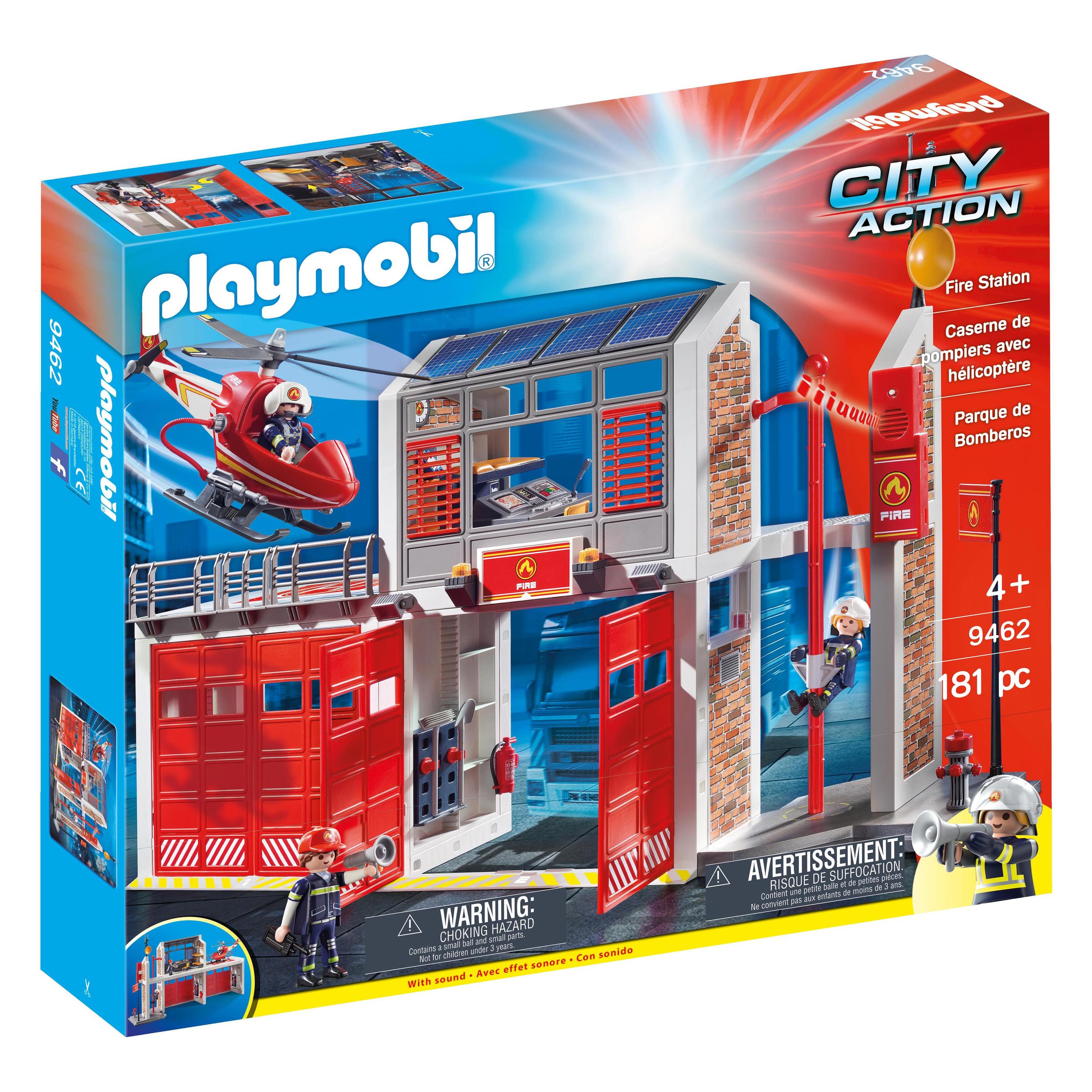 Playmobil Grosse Feuerwache (9462, Playmobil City Action) (9462)