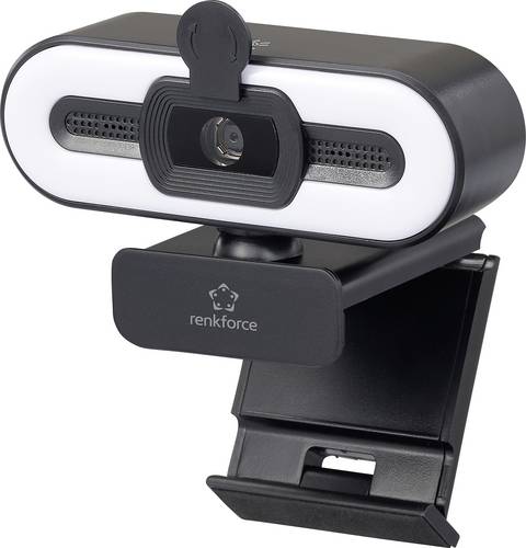 Renkforce RF-WC-190 Webcam 2592 x 1944 Pixel Klemm-Halterung, Stativgewinde, Mikrofon
