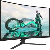 Evnia 32M2C3500L, Gaming-Monitor 80 cm (31.5 Zoll), dunkelgrau, VA, HDMI, DisplayPort, HDR, Curved, AMD Free-Sync, 180Hz Panel