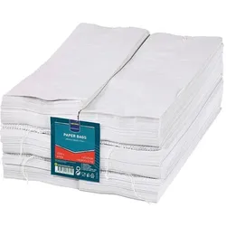 METRO PROFESSIONAL Zellulosebeutel Papiertüten 13x35 cm weiß 1000 Stück weiß, 13x35x7 cm