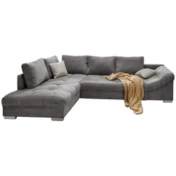 Wohnlandschaft Alvito Grau Cord