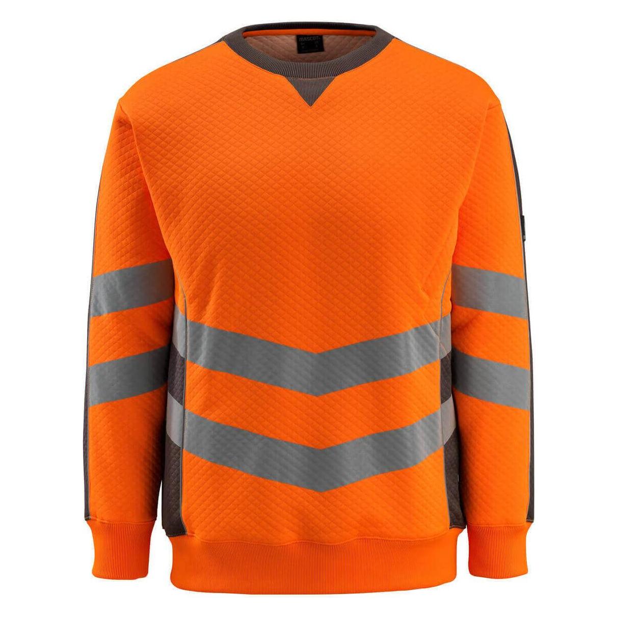 Mascot unisex Warnschutz-Langarmshirt Wigton orange Grosse 2XL (XXL) (5711074316434)