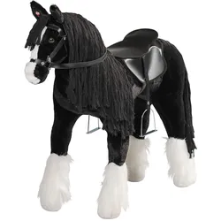 Happy People 58046 - Plüschtier - Shire Horse Pferd mit Sound (62cm)