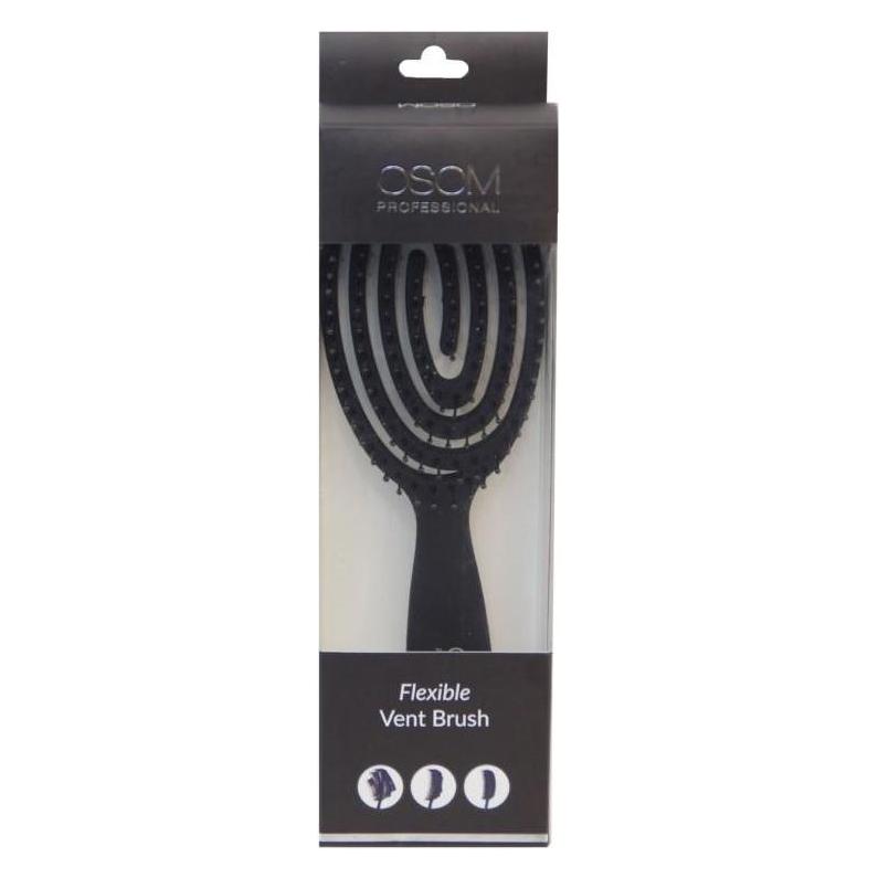 ISO Professional Hair brush, nylon, oval OSOM99572 (OSOM99572)
