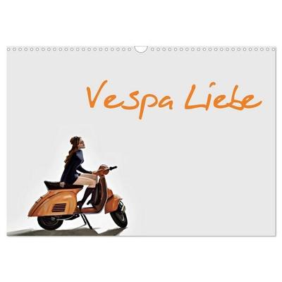 Vespa Liebe (Wandkalender 2027 DIN A3 quer), CALVENDO Monatskalender