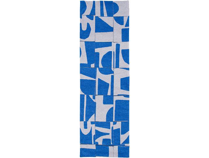 Teppich Papercut Multicolor Turbulenzen Polyester 80 x 250 cm