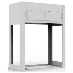 nVent HOFFMAN PGM10084 19 Zoll Netzwerkschrank-Sockel Geeignet für Schranktiefe: 600 mm Grau