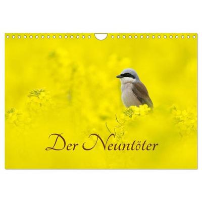 Der Neuntöter (Wandkalender 2027 DIN A4 quer), CALVENDO Monatskalender