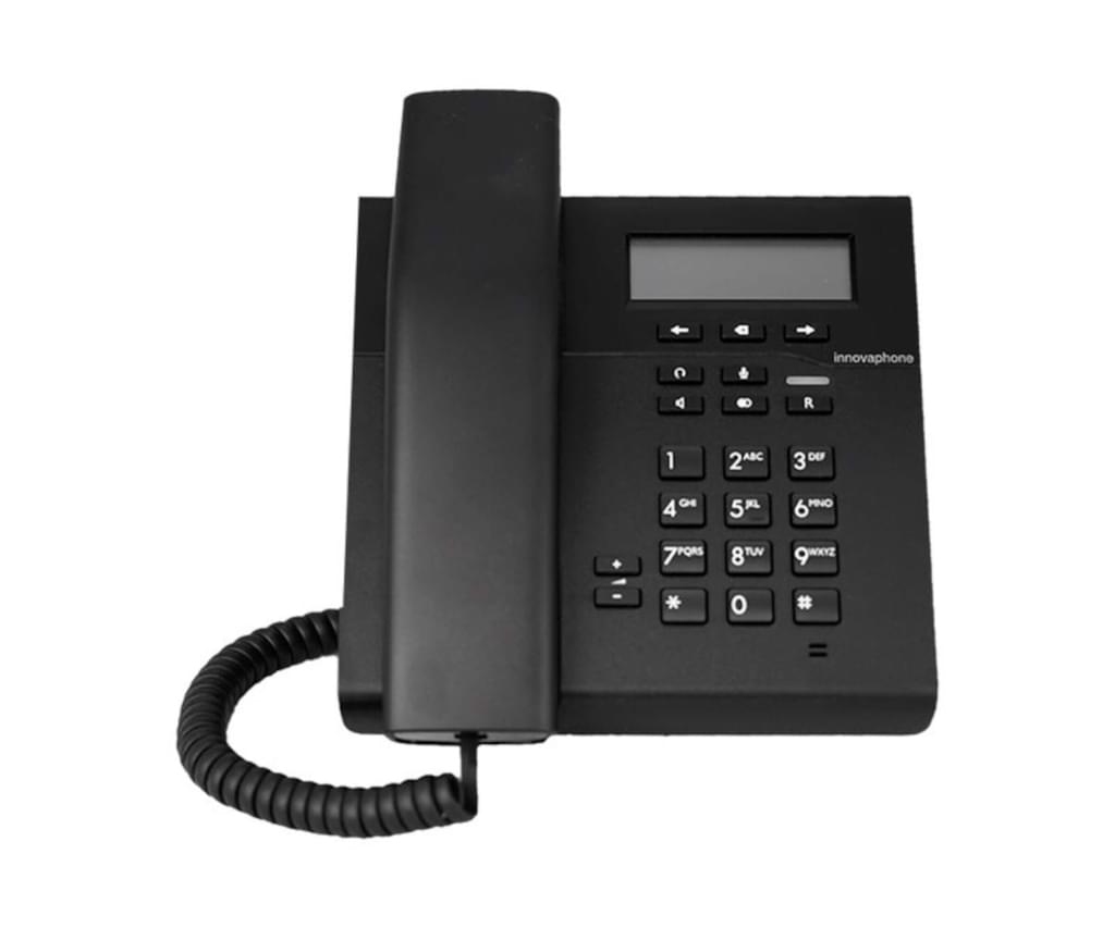 Innovaphone IP102 IP-Telefon, schwarzes LCD