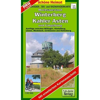 Wander-, Ski- und Radwanderkarte Hochsauerland, Winterberg, Kahler Asten und Umgebung, Sonstige von Verlag Barthel, Barthel, A, 978-3-89591-234-4