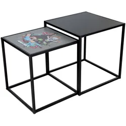 Zurbrüggen Beistelltisch (2er-Set) MINECRAFT - B/H/T ca. 45.00x48.00x45.00