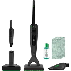 Vorwerk Kobold VK7 Akku-Staubsauger & Saugwischer & Polsterbürste inkl. Krümelsauger – Titanium