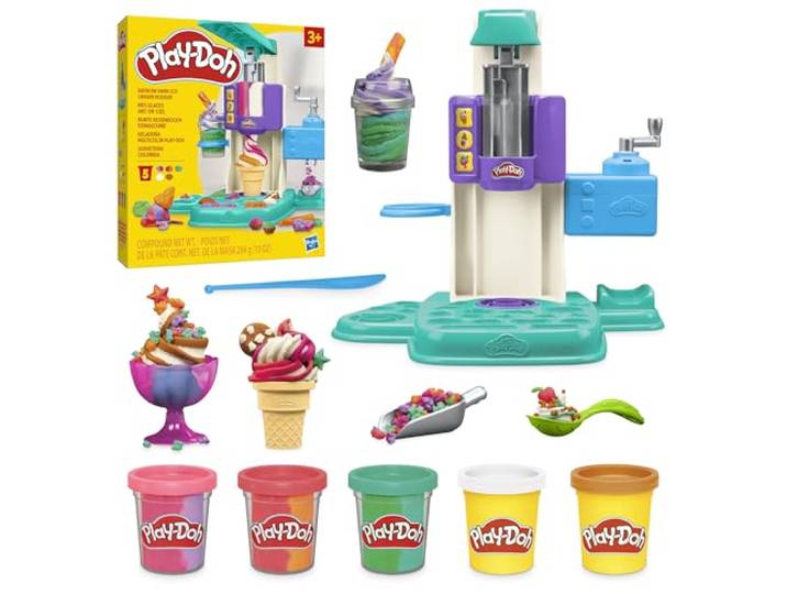 Play-Doh Rainbow softijsjes-speelset