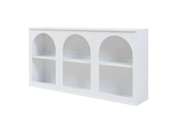 Buffet Trorhun 160 x 30 x 80 cm blanc