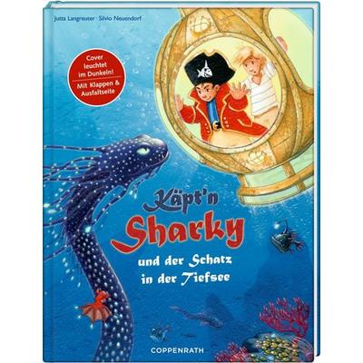 Käpt'n Sharky und der Schatz in der Tiefsee, Gebundene Ausgabe von Jutta Langreuter, Coppenrath, 978-3-649-62296-3