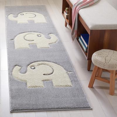SAFAVIEH Carousel Kids Kennedy Elephant Rug