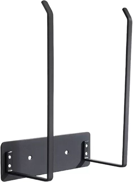 INF Wandmontierter Becherdeckelhalter - Edelstahl-Organizer Schwarz