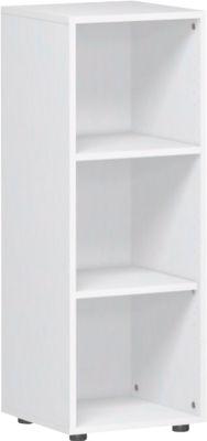 Regal PALENQUE, 3 OH, B 400 x T 400 x H 1104 mm, weiß