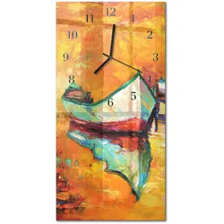 WANDUHR aus Glas 30x60 cm - Łódź