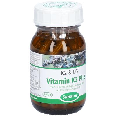 Vitamin K2 MK7 Plus D3 Kapseln 90 St