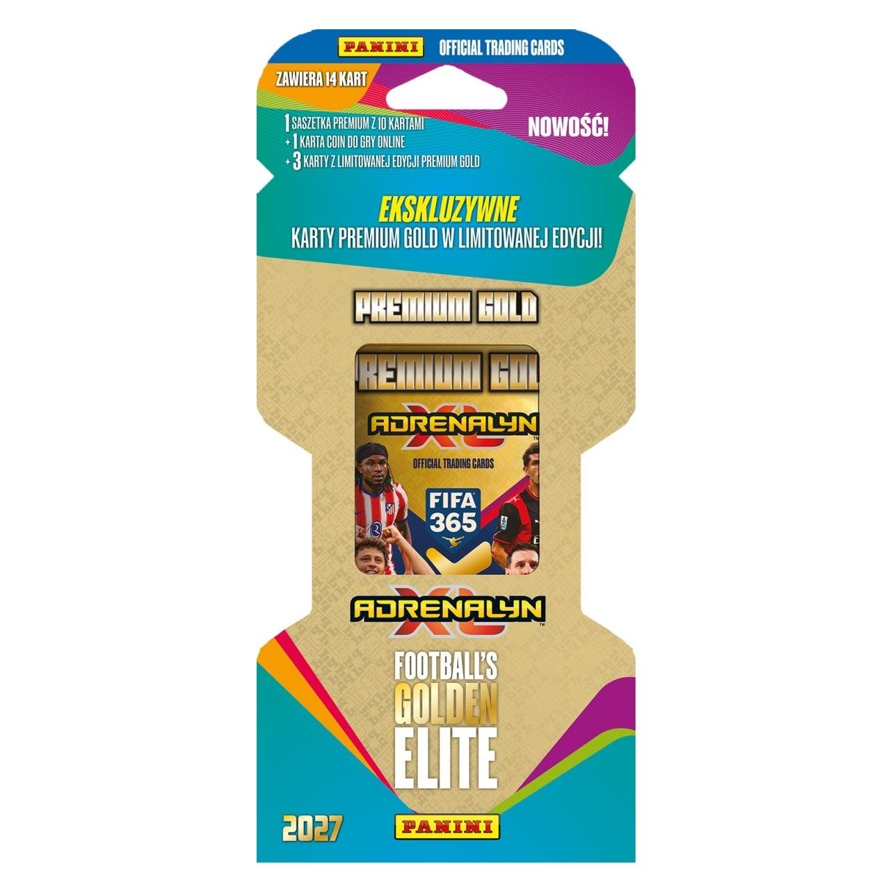 Panini FIFA 365 Adrenalyn XL2027 blisterGold 37227 (Booster Pack, Box Set & Collection) (048-03722)
